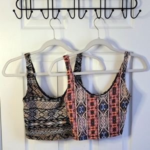 Tank Crop Tops 2 piece set *